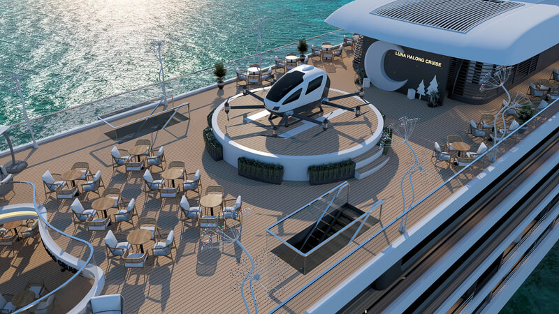 Du thuyền Luna Halong Cruise 5 sao