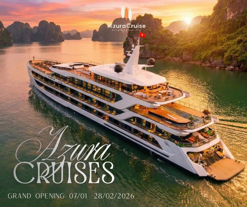 Du Thuyền Azura Cruise 2 Ngày 1 Đêm
