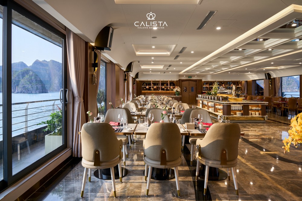 Du Thuyền Hạ Long Calista Cruise 2 Ngày 1 Đêm