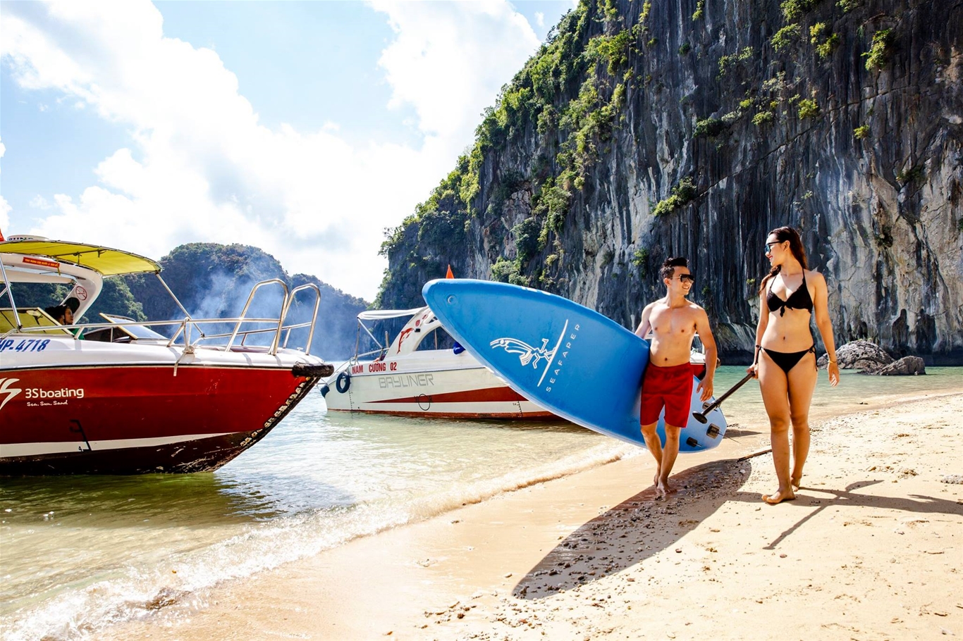 Cho thuê Cano tham quan vịnh Lan Hạ-Cát bà