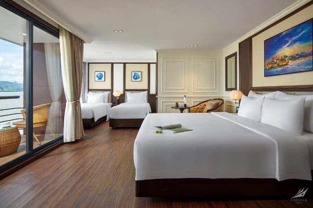 Du thuyền Hạ long Capella 2 ngày 1 đêm