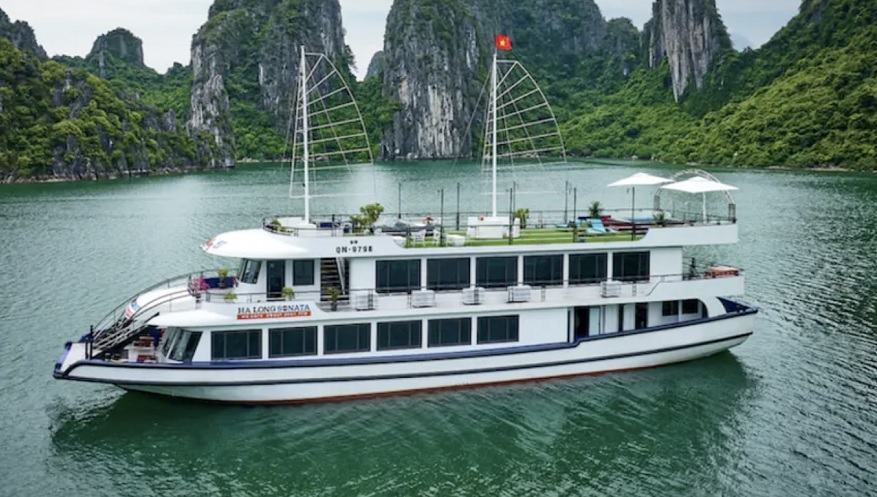 Du thuyền 5 sao Hạ Long Sonata 1 ngày