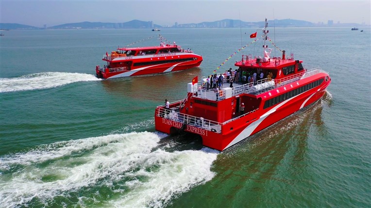 Tàu cao tốc Havaco đi Cô Tô