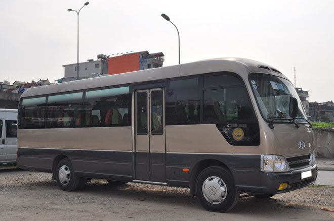 Thuê xe 29 chỗ giá rẻ Hà Nội